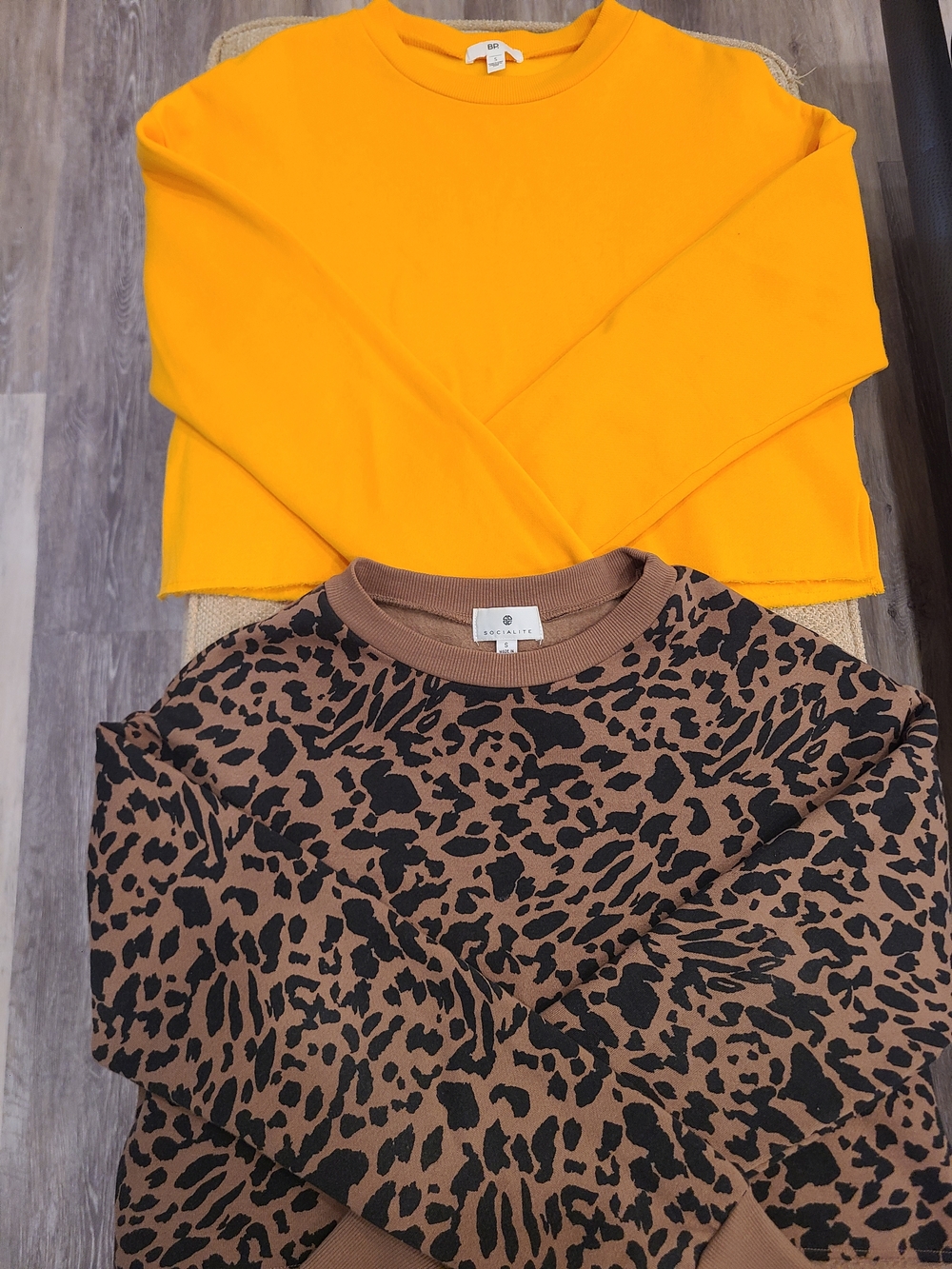 bp. Mustard Yellow Crewneck Sweatshirt